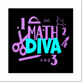 Math Diva Posters and Art